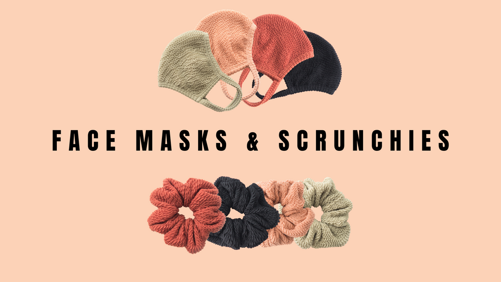 NEW IN: FACE MASKS AND SCRUNCHIES